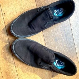 Men’s Black Slip On Vans